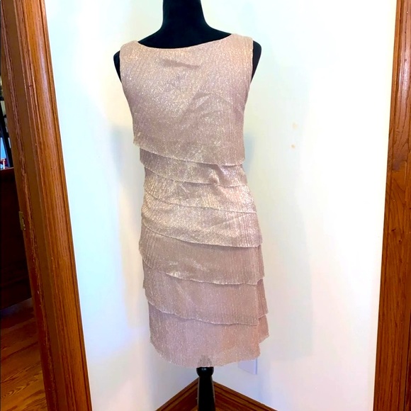 Shimmery Ruffle Dress - Picture 4 of 5